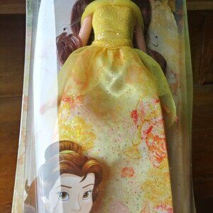 Yr 2017 Disney Princess Royal Shimmer 12" Doll BELLE B6446 Beauty and the Beast